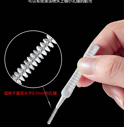 浴室花洒孔清洁刷放大图