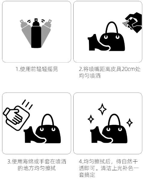 皮衣油保养护理液剂使用方法